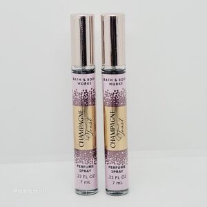 x 2 Bath & Body Works Champagne Toast Perfume Spray Brand New